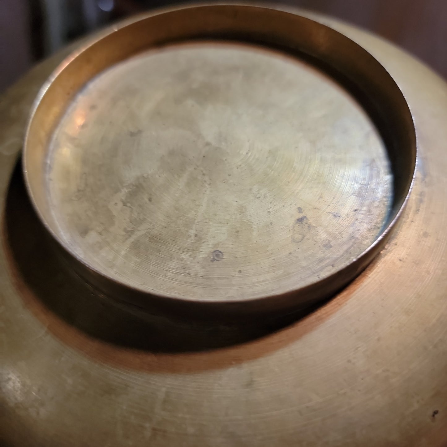 Vintage oriental/India copper/brass/metal ashtray/bowl/trinket dish, incense burner,home decor,collectible,decoration,