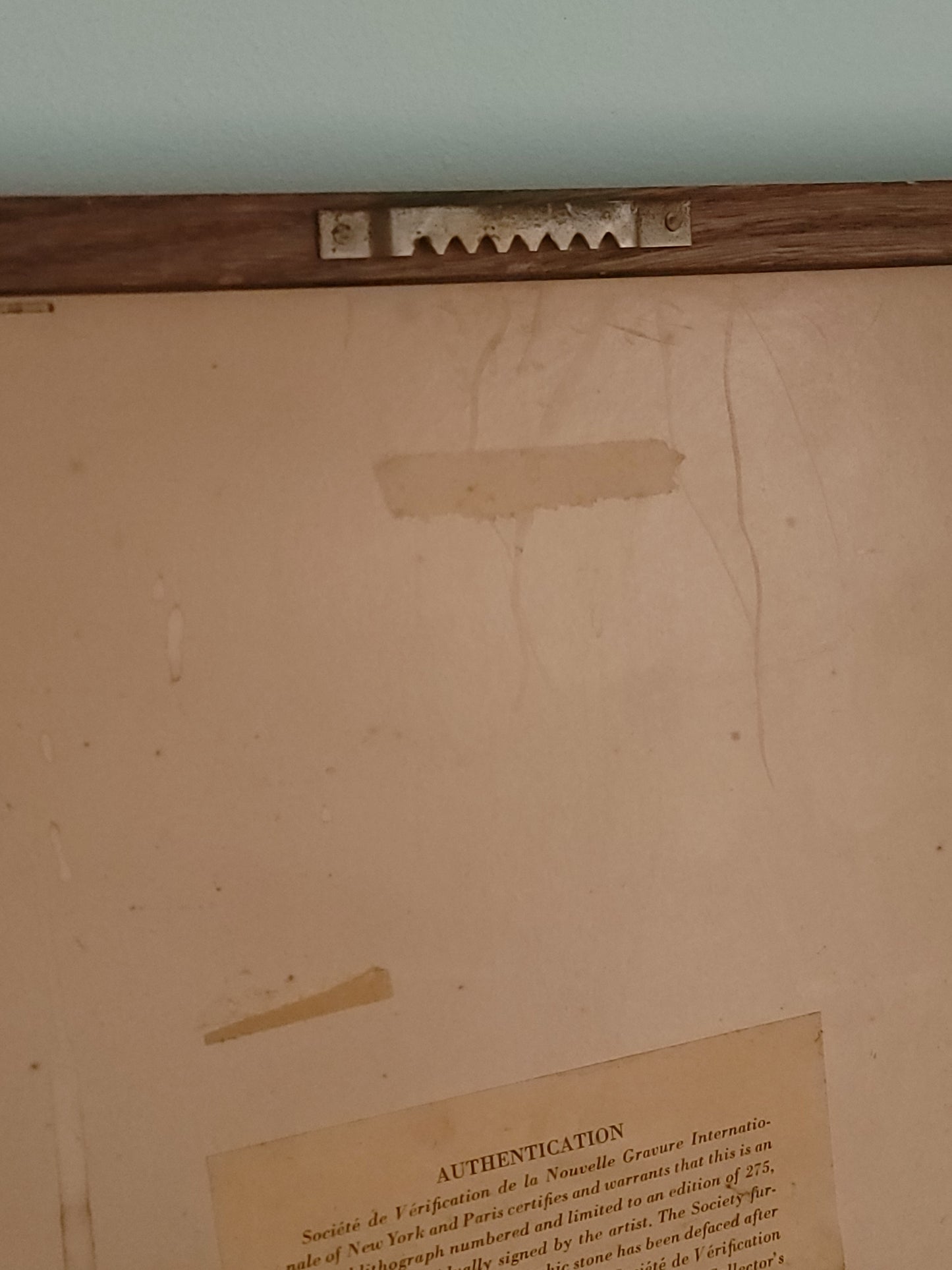 Jean Charnotet (French, 1930 - 1978) Lithograph on Rives paper. Signed in pencil and editioned 196/275. Authentication certificate from the Collector's Guild.