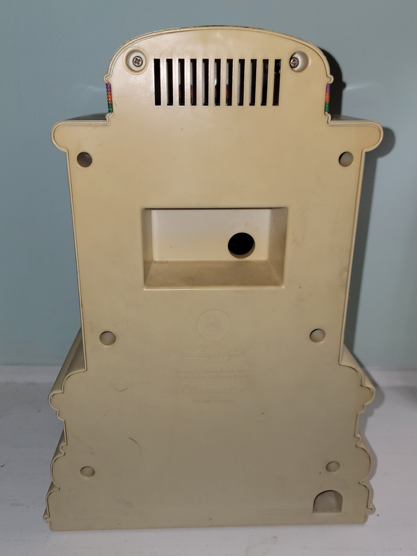 Homestar 1988 Grandpa Time Talking Clock W/o Tapes Or Power Source - For Parts!