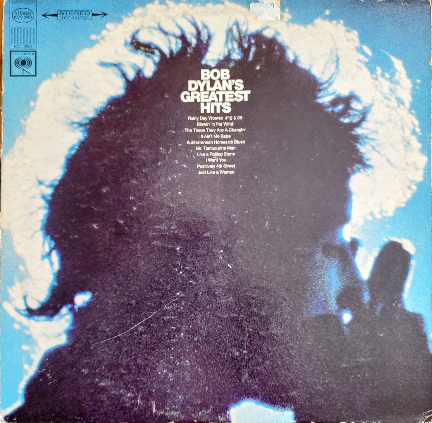 Bob Dylan's Greatest Hits Vinyl VG+ Vintage Record