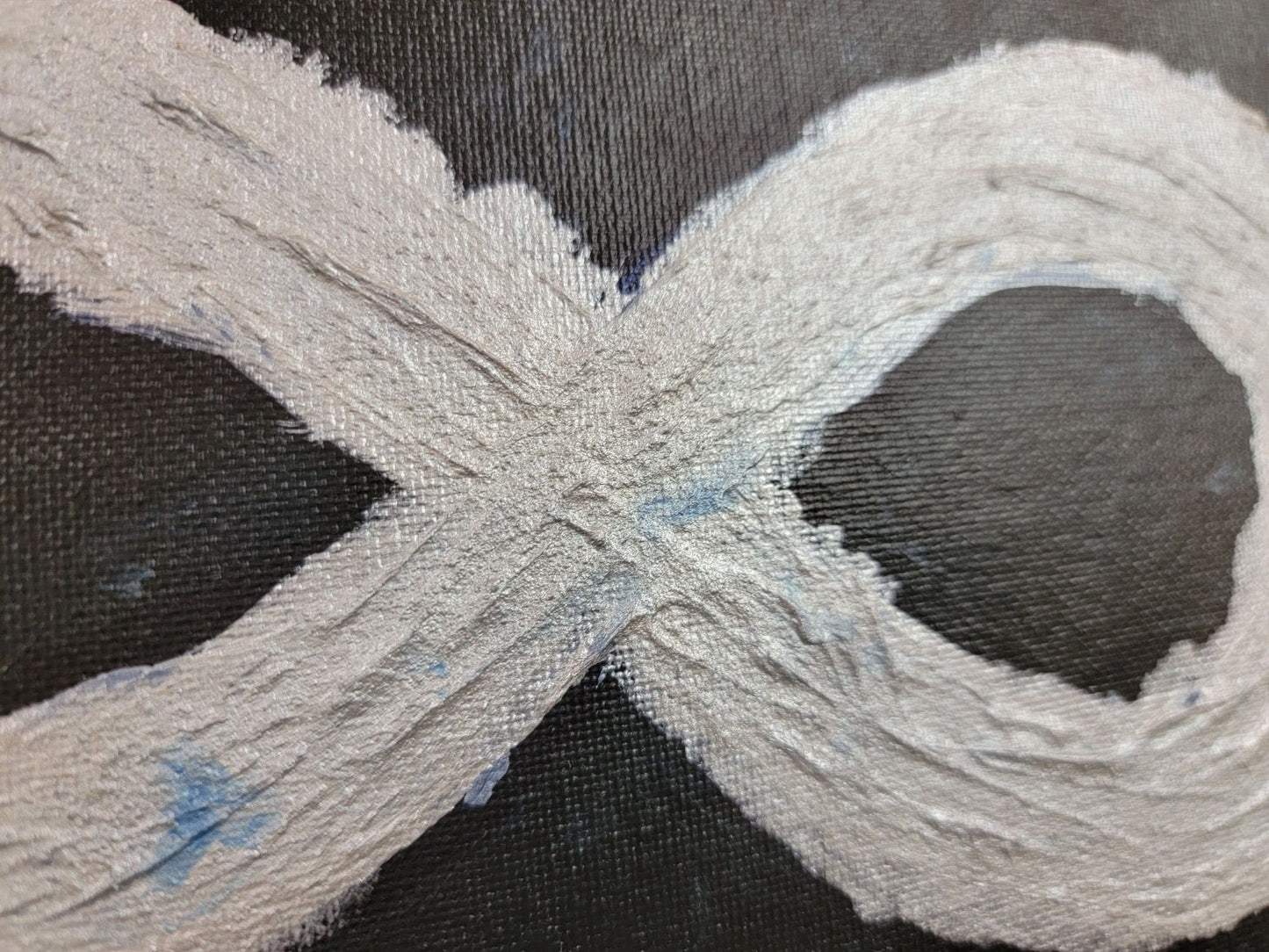 Infinite Possibility: Original Acrylic on Canvas Board 8x6" Yoga Symbolism