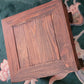 Vintage Wooden Stool Plant Stand Furnishing
