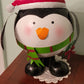 Bobbly wobbly Christmas Penguin Vintage 15"