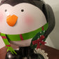 Bobbly wobbly Christmas Penguin Vintage 15"