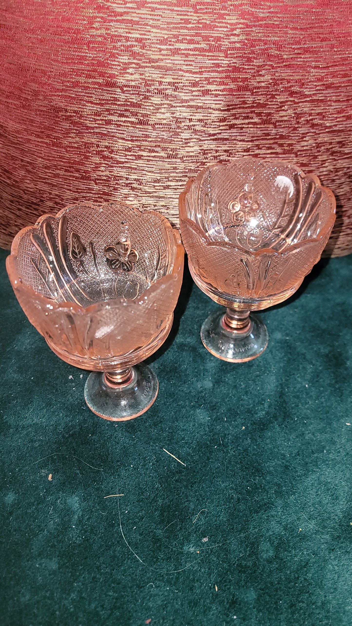 Pink Fairy Light Candles, Set of two