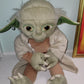 Vintage Star Wars Yoda Plush Stuffed Doll 18" Hooded Robe Great Condition!