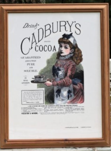 Framed Cadbury's Poster Coldworld Prints