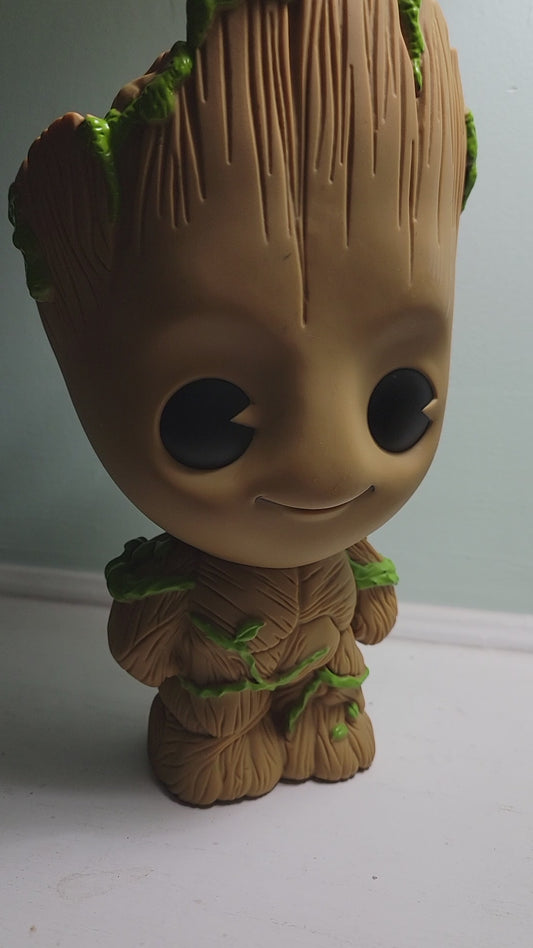 Marvel Guardians of the Galaxy Groot PVC 3D Figure Coin Bank Piggy Bank