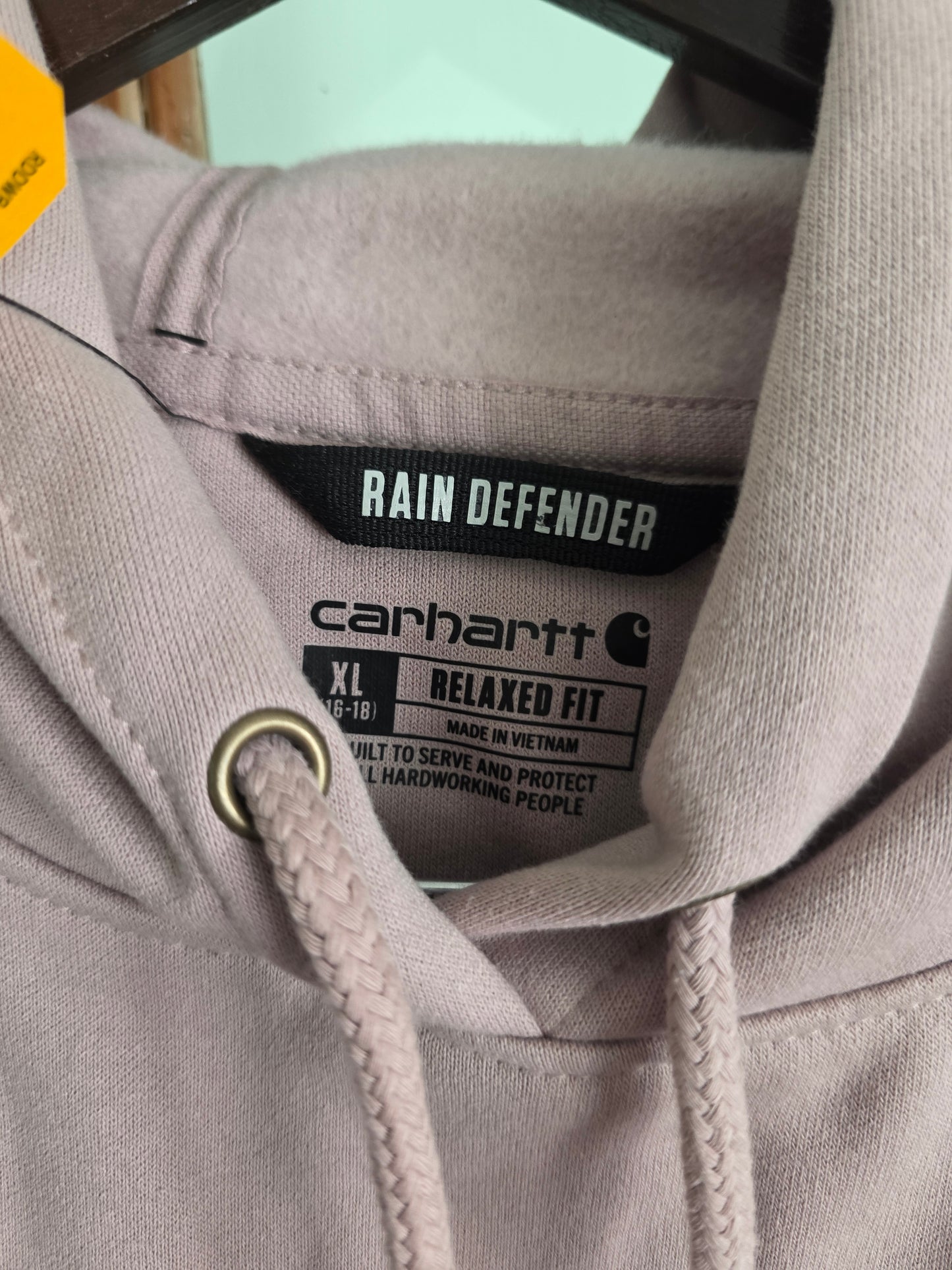 Rain Defender Relaxed Fit Midweight Logo Sleeve Graphic Sweatshirt