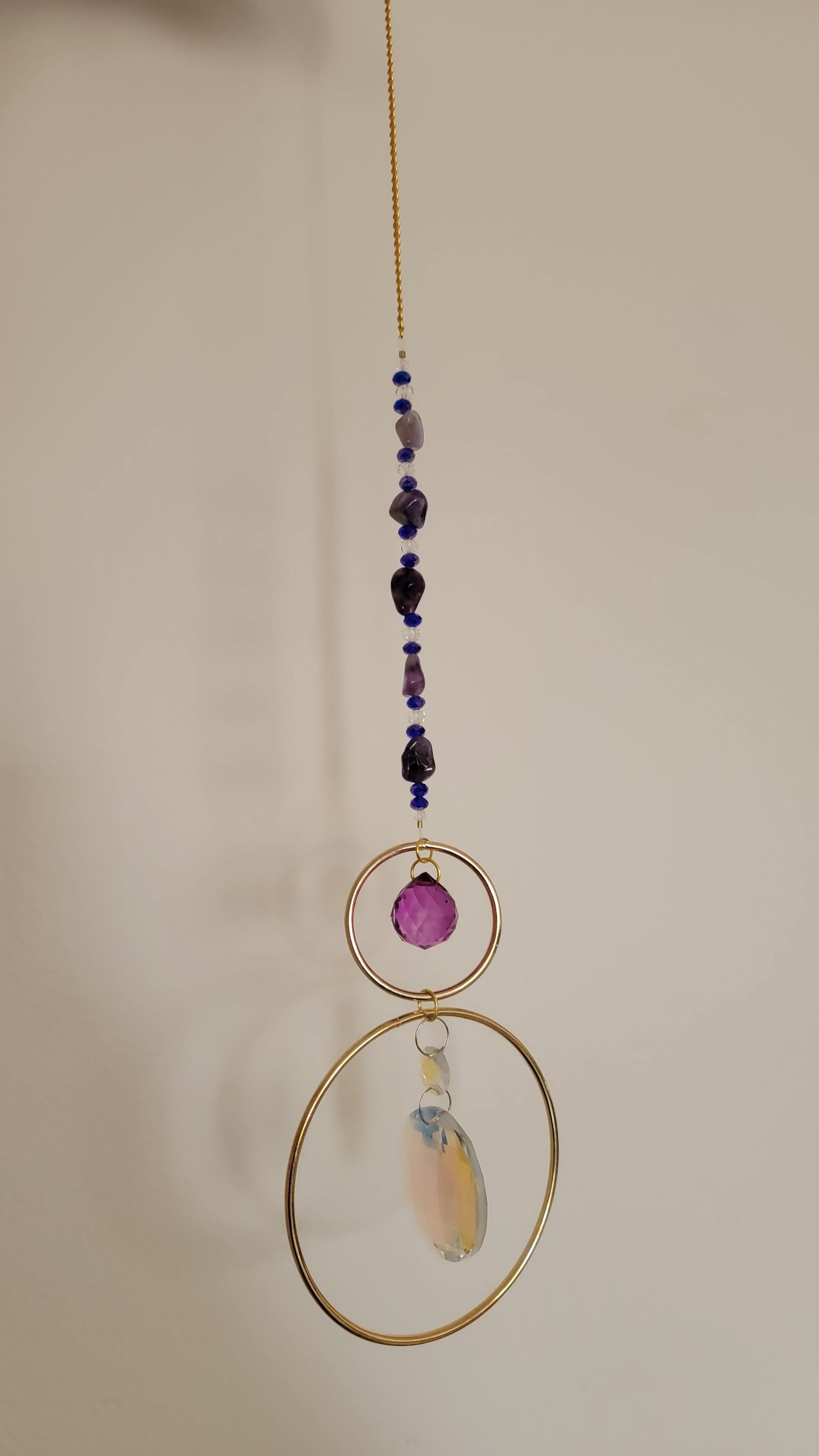 Amethyst Small Purple Large Clear Sun Catcher