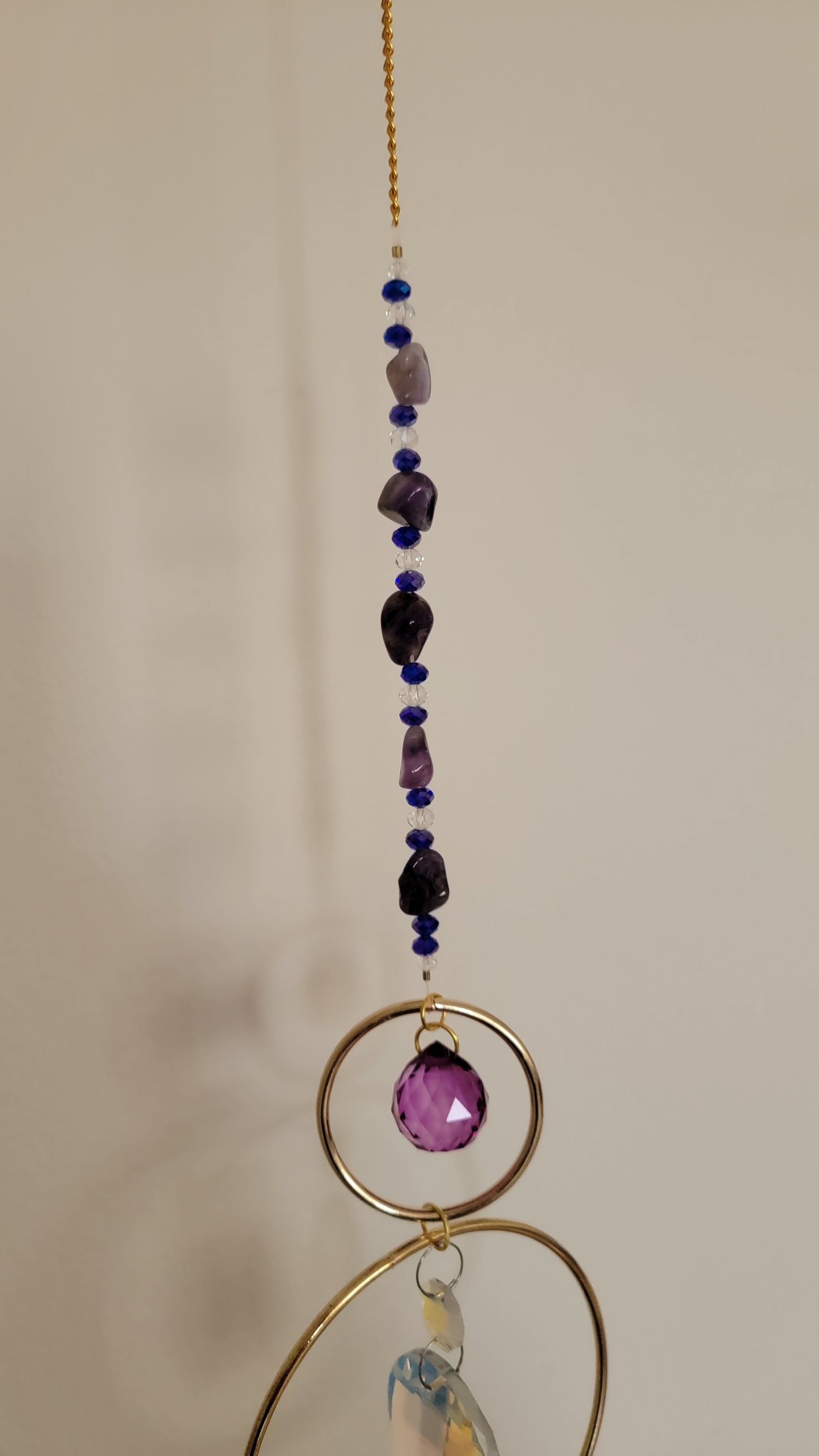 Amethyst Small Purple Large Clear Sun Catcher