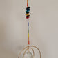 Double Rainbow Double Ring Large Clear Crystal