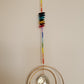 Double Rainbow Double Ring Large Clear Crystal