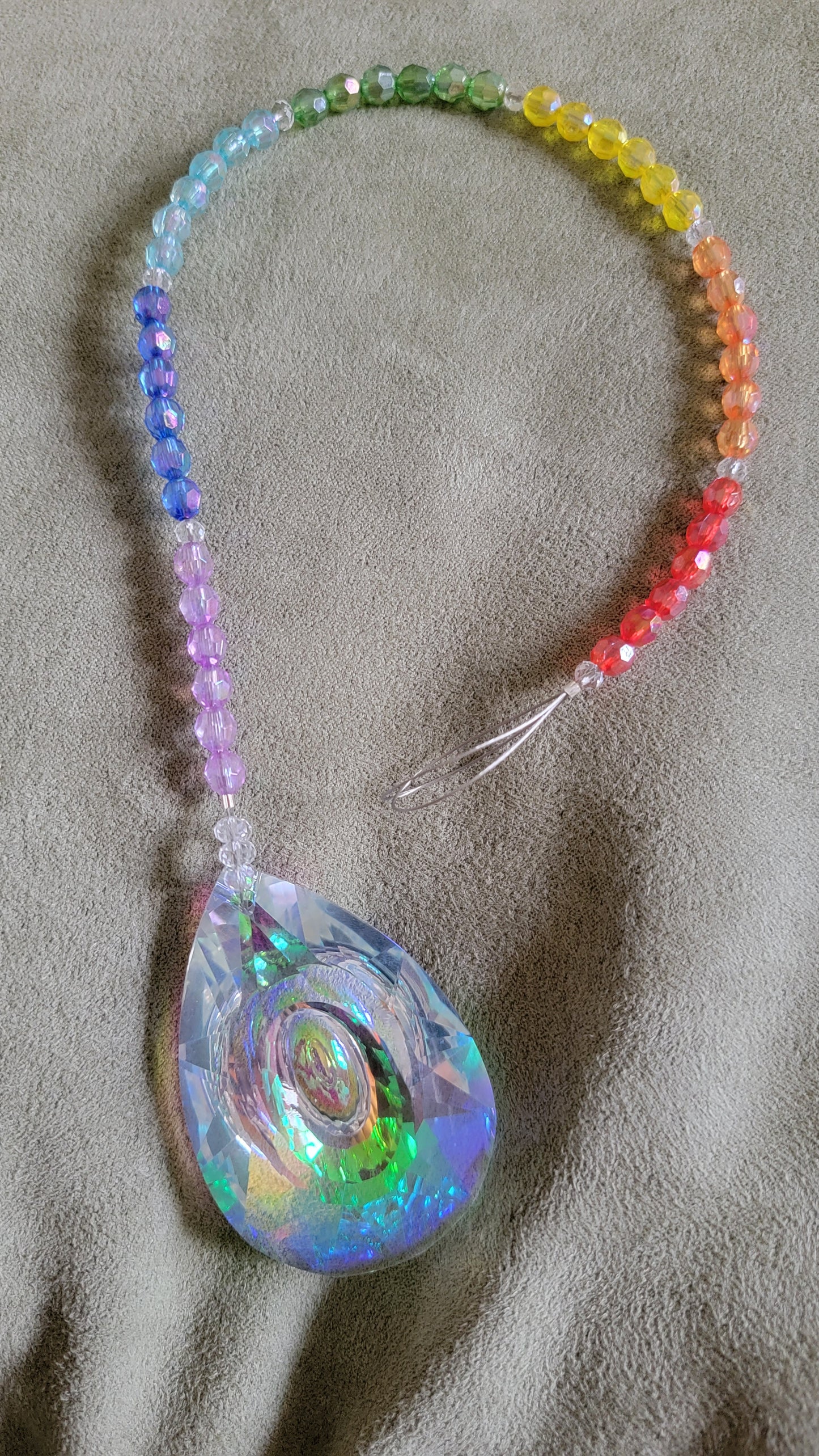 Sun Catcher Horse Eye Reverse Rainbow