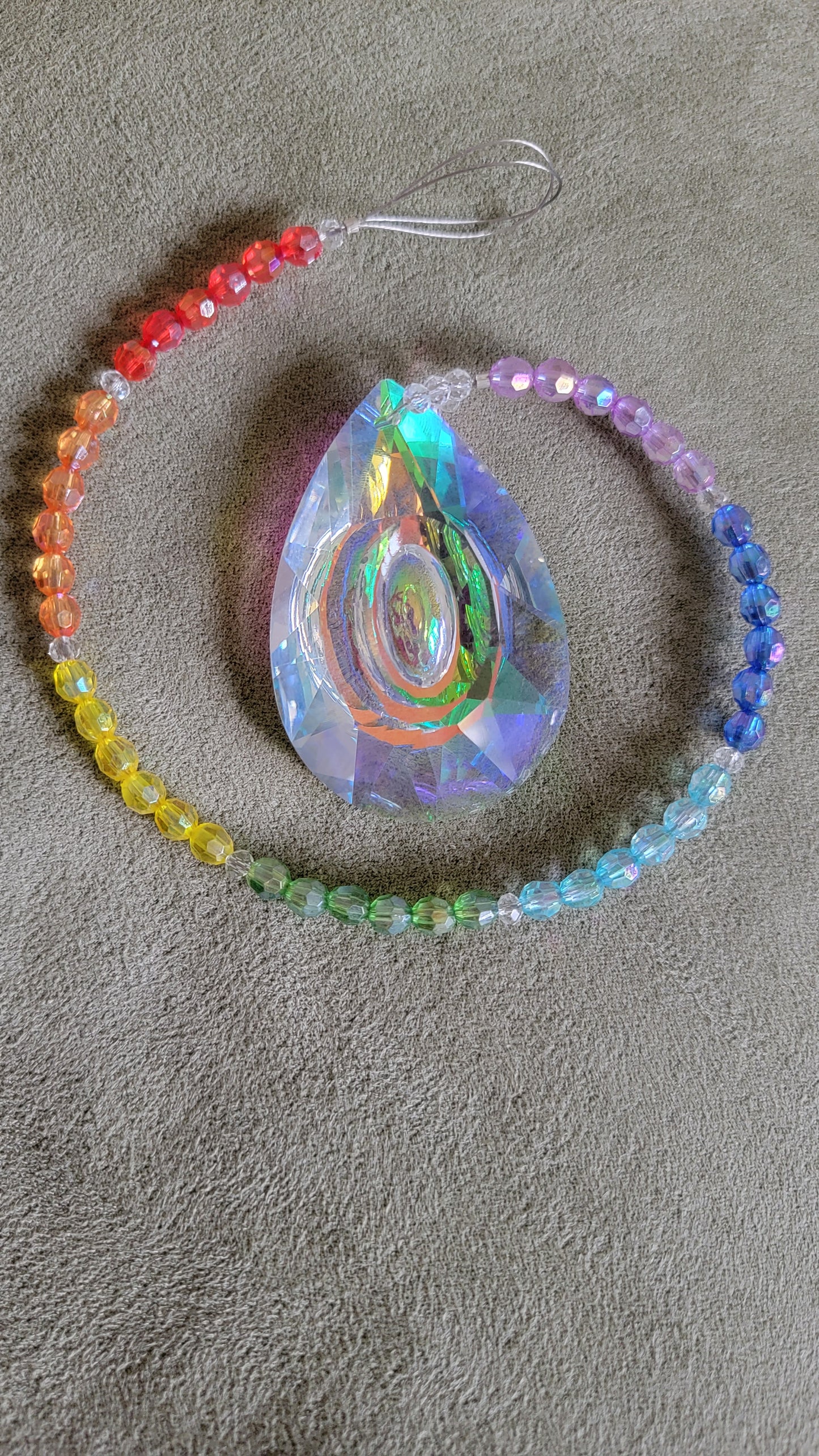 Sun Catcher Horse Eye Reverse Rainbow