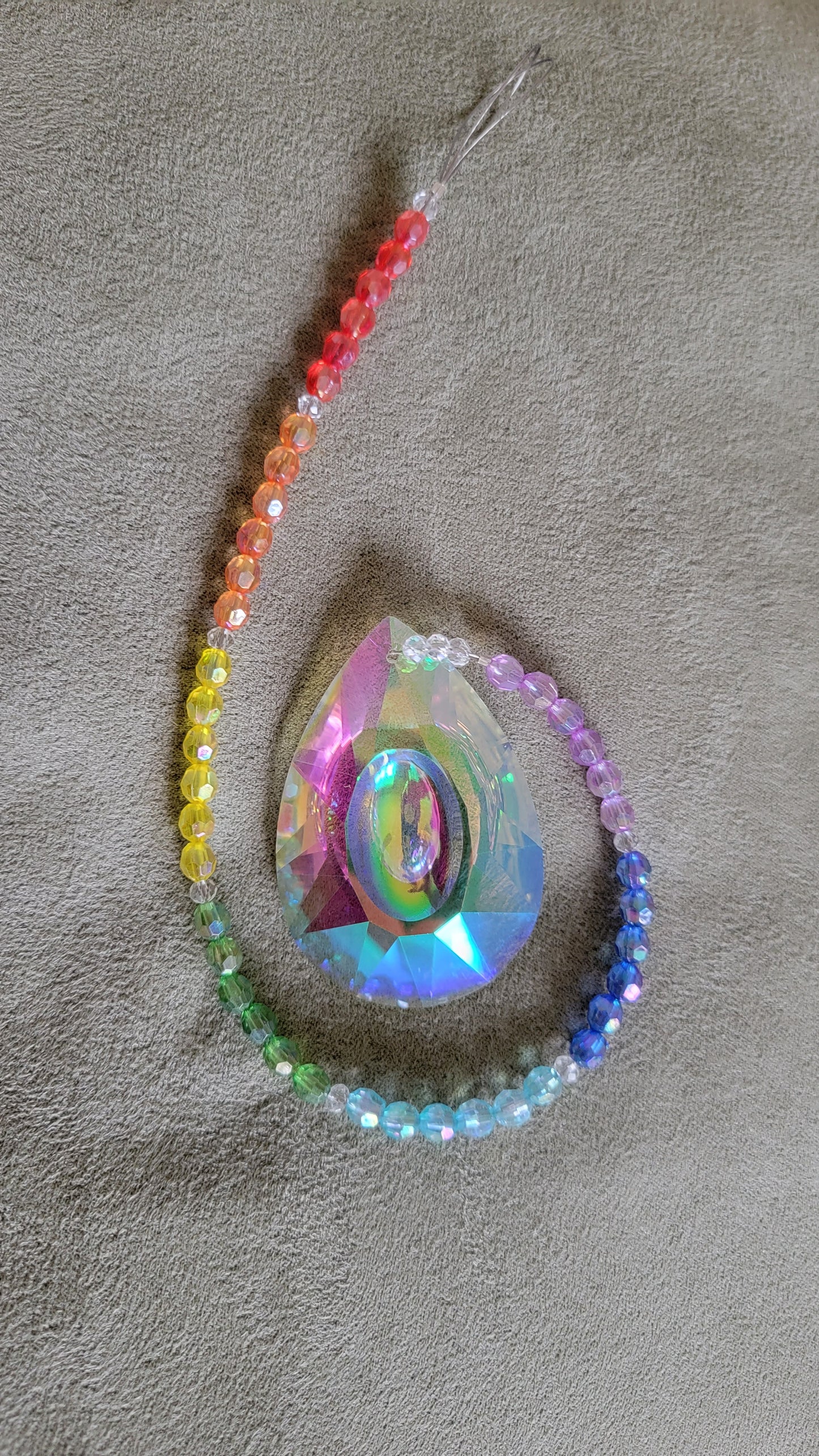 Sun Catcher Horse Eye Reverse Rainbow