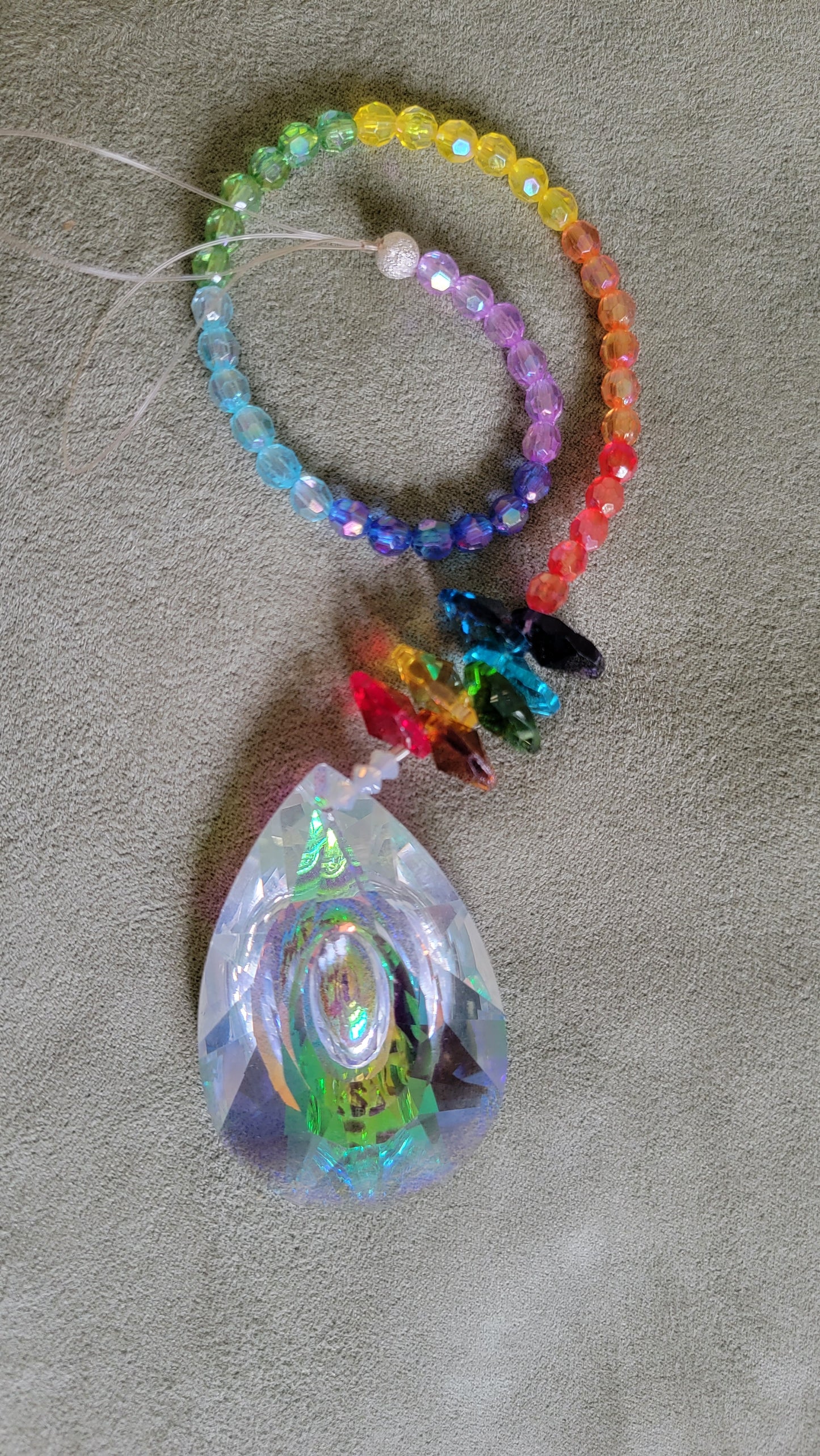 Horse Eye Crystal Rainbow Sun Catcher