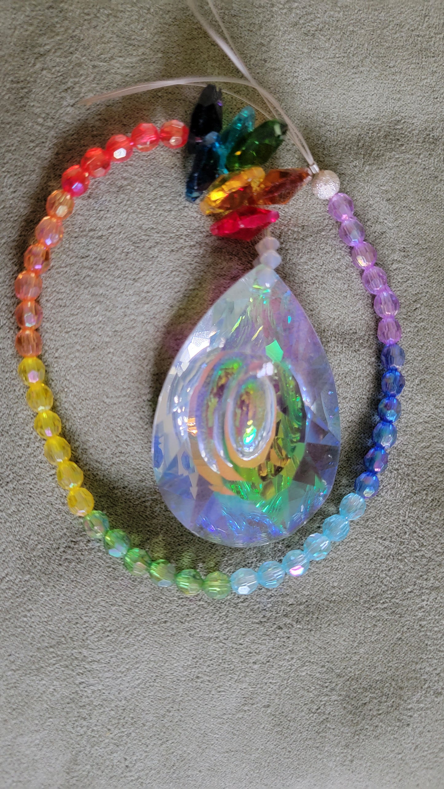 Horse Eye Crystal Rainbow Sun Catcher