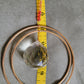 Double Rainbow Double Ring Large Clear Crystal
