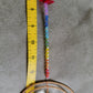 Double Rainbow Double Ring Large Clear Crystal