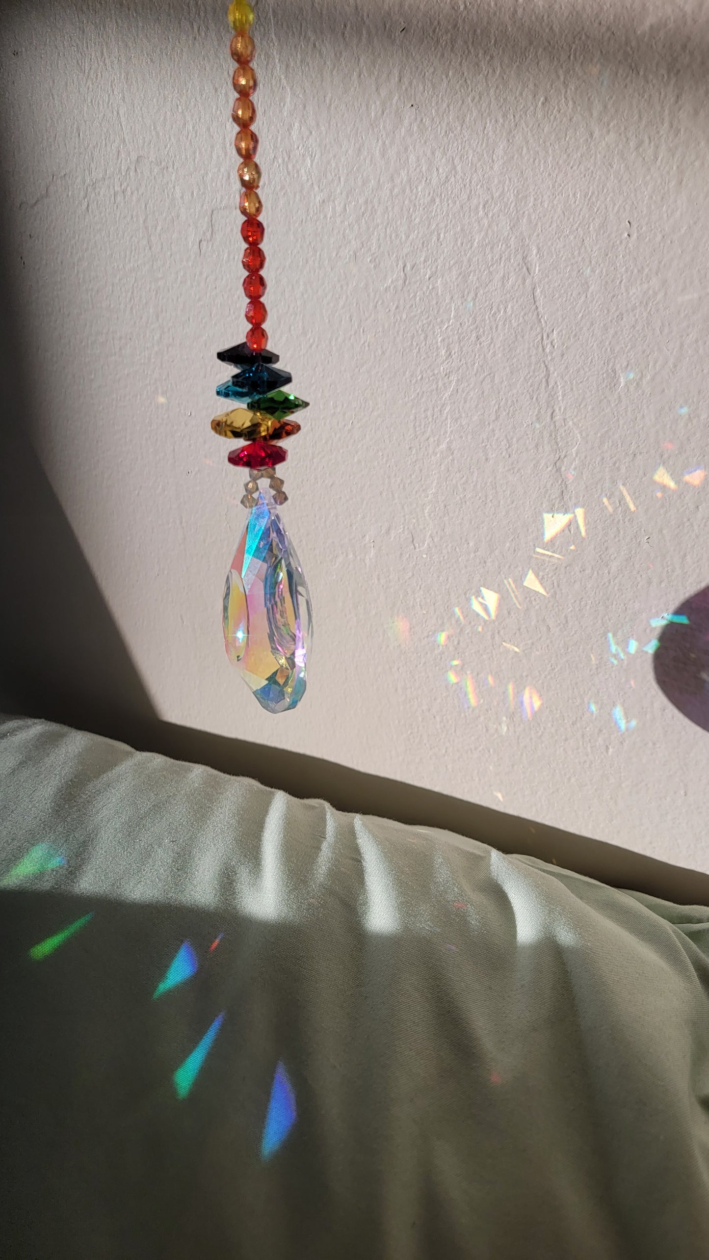 Horse Eye Crystal Rainbow Sun Catcher