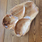 Stunning Natural Wood Platter Serving Tray. Vintage. Decor