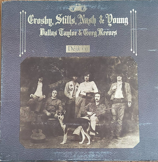 Déjà vu Crosby, Stills, Nash & Young Dallas Taylor and Greg Reeves Vintage Vinyl Record 1970s