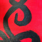Reminder to Breathe Original Mixed Medium Arcylic on 8x6" Canvas Board Vibrant Neons