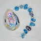 Blue Spectrum Crystal Sun Catcher Window Prism Hanging Decoration